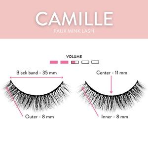 Camille Faux Mink Lash Set
